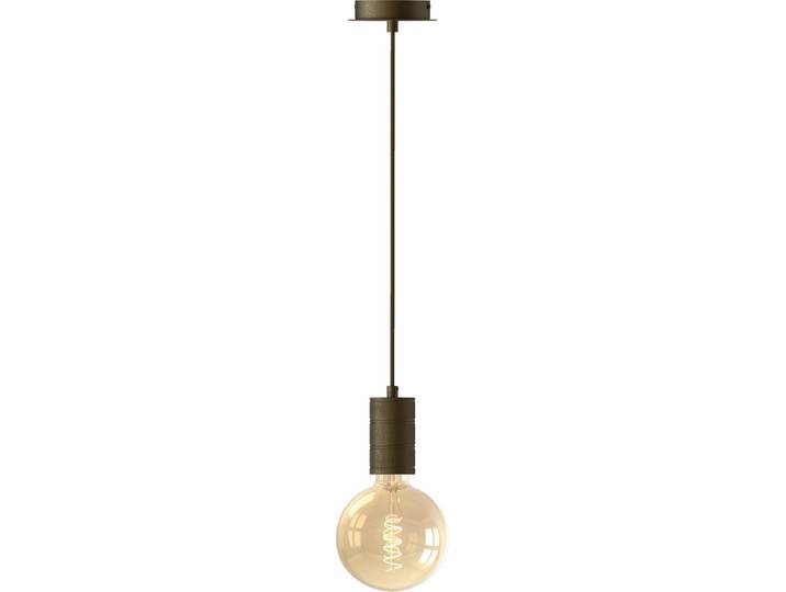 Calex Retro Pendellamp - Industrieel Hanglamp - E27 Fitting - Brons - Excl. lichtbron