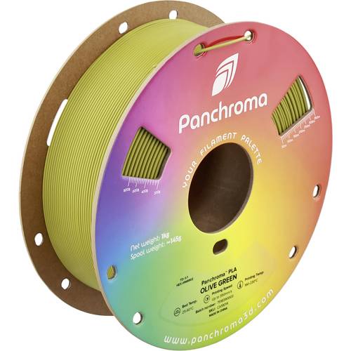 Polymaker CA19014 Panchroma Filament PLA Highspeed Filament 1.75mm 1000g Olive Green, Grün 1St.
