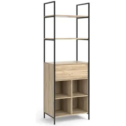 Vicco, Kleiderschrank, Enya mit Schublade (60 x 40 x 180 cm)