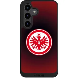 Nivocase Handyhülle für Samsung Galaxy S24 Hülle NIVOpure Case Schwarz Eintracht Frankfurt Offizielles (Samsung Galaxy S24), Smartphone Hülle, Schwarz