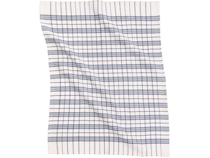 Geschirrtuch Hercules blau Streifen Leinen/Polyester 70 x 50 cm - Geschirrtuch