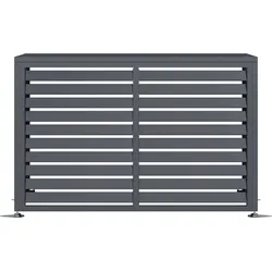 Westmann Wärmepumpenverkleidung "Boxa M",,140 × 56 × 97 cm (L × B × H)