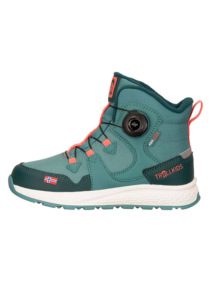 Trollkids Winterboots "Bergen" in Grün - 33