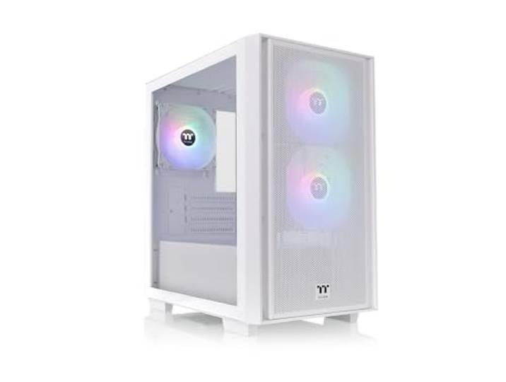 Thermaltake Versa H16 TG ARGB Micro Tower Snow White