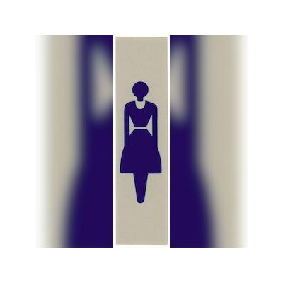 Contacto Schild FRAU (Symbol)