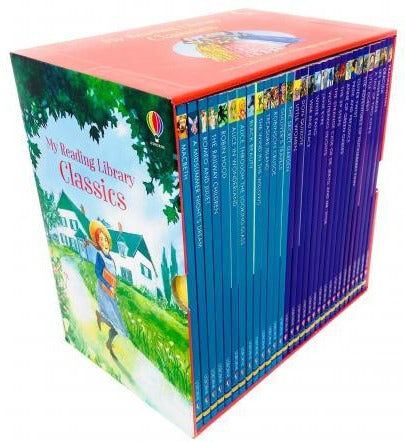 Usborne My Reading Library Classics 30 Books Box Set Collection Age 7+