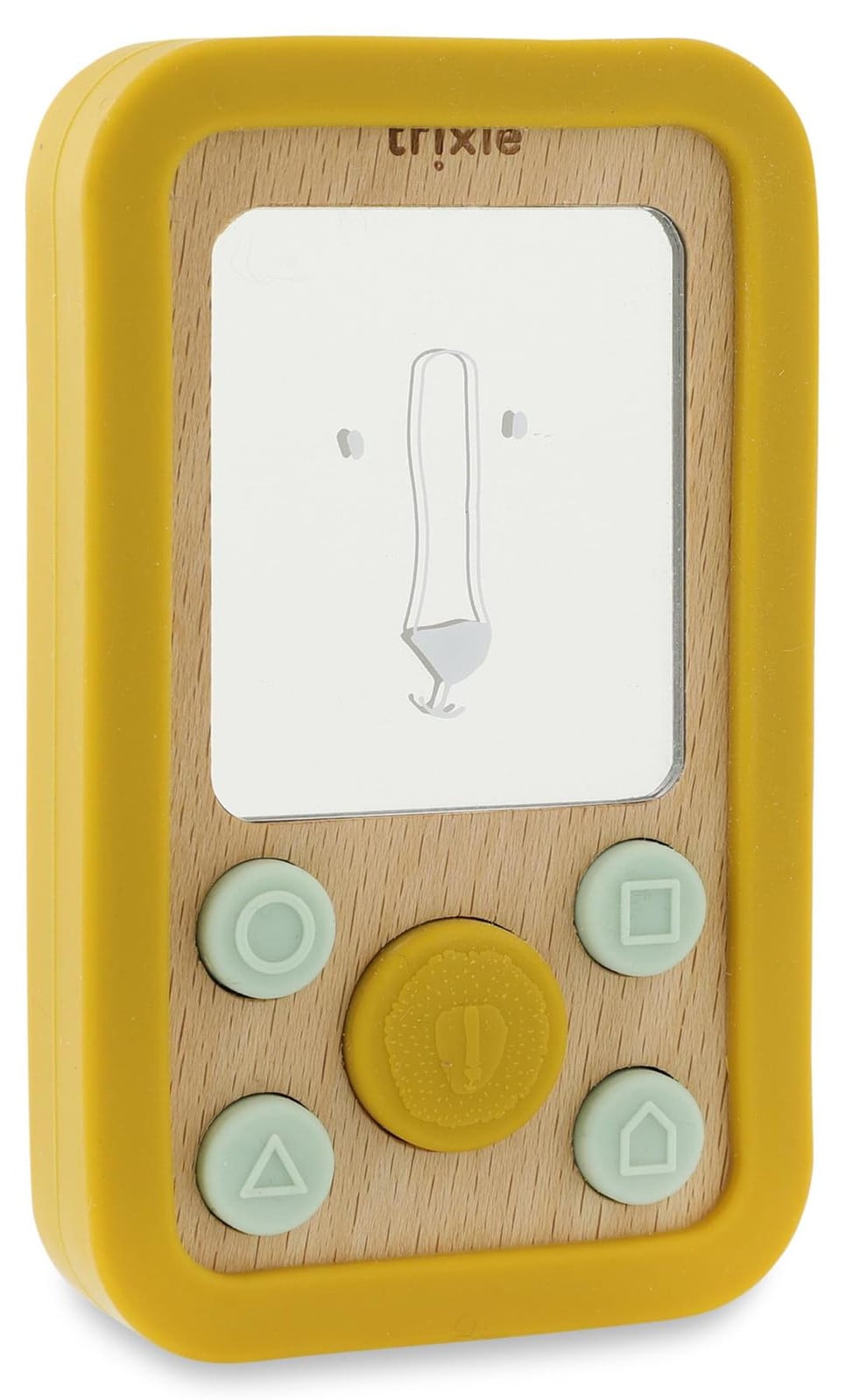 Trixie babyfoon Mr. Lion van hout en siliconen