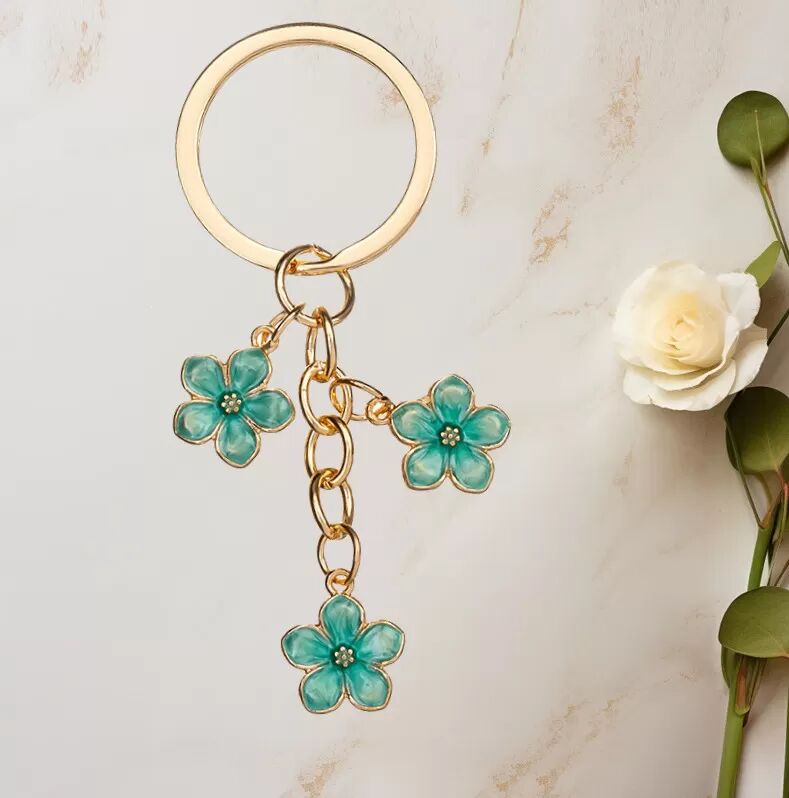 INF Charmant Breloque de Sac Turquoise et Vert - Cadeau Mignon et Créatif