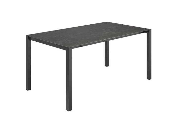 OUTLIV. Ausziehtisch 160/217/267x92cm Edelstahl/Glaskeramik