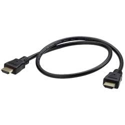 ATEN 2L-7DA6H High Speed True 4K HDMI Kabel mit Ethernet, schwarz, 0,6 m