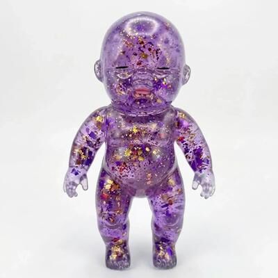 Uplift Picks Cute Slow Rebound Sugar Baby Squishy Toy For Calming Desk Breaks purple 1 Pc