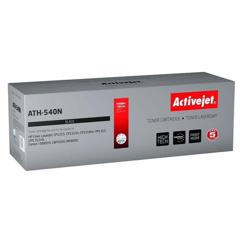 Activejet ATH-540N Tonerkartusche (e) Kompatibel (BK) (ATH-540N)