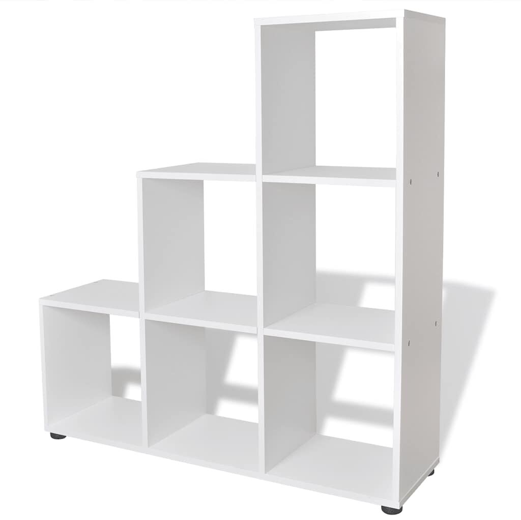 vidaXL Bibliothèque/étagère 107 cm Blanc