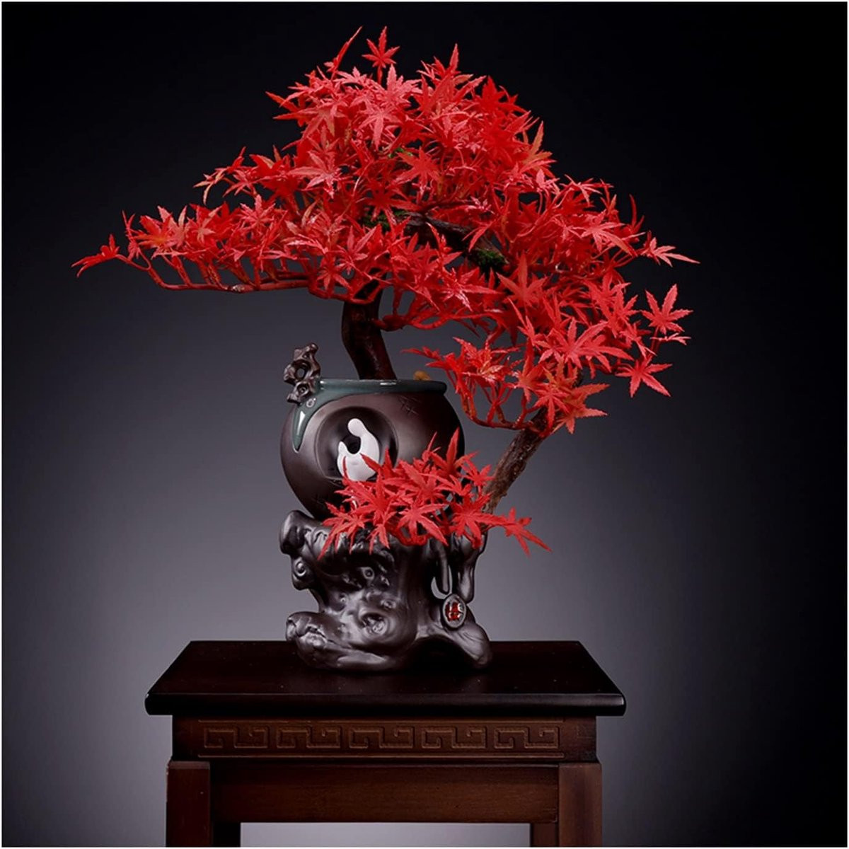 Realistische Kunstmatige Bonsai Boom met Pot voor Zen Interieur Decoratie