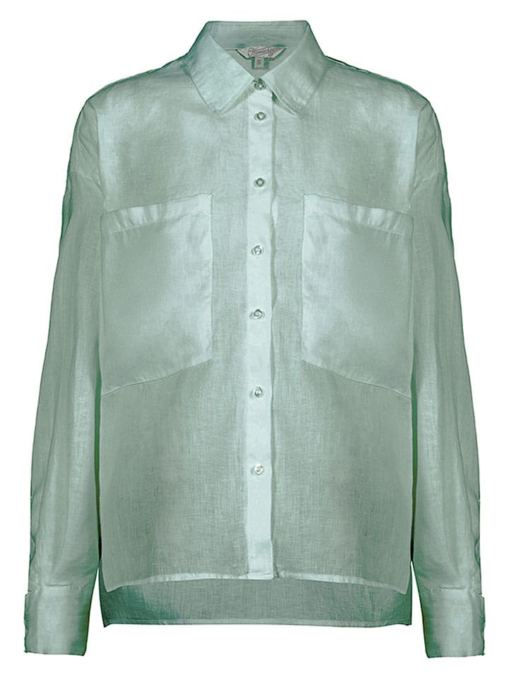 Herrlicher Bluse "Mirena" in Grün - XL