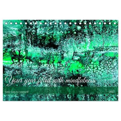 Your year filled with mindfulness (Desk Calendar 2027 DIN A5 landscape), CALVENDO 12 Month DeskCalendar