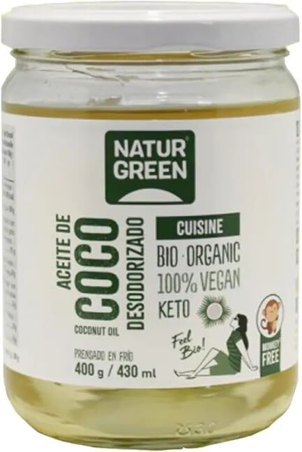 NaturGreen Óleo De Coco Desodorizado Bio 400g