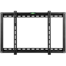 Avizar TV Wandhalter 40" bis 86" mit Wasserwaage (Wand, 40" - 86"), TV Wandhalterung, Schwarz