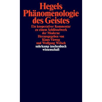 Hegels Phänomenologie des Geistes, Taschenbuch von Klaus Vieweg,Wolfgang Welsch, Suhrkamp, 978-3-518-29476-5