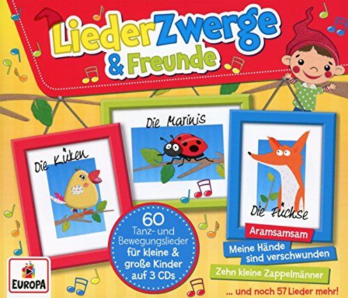 Various - Liederzwerge und Freunde (3er-Box) - Preis vom 15.10.2026 23:06:25 h