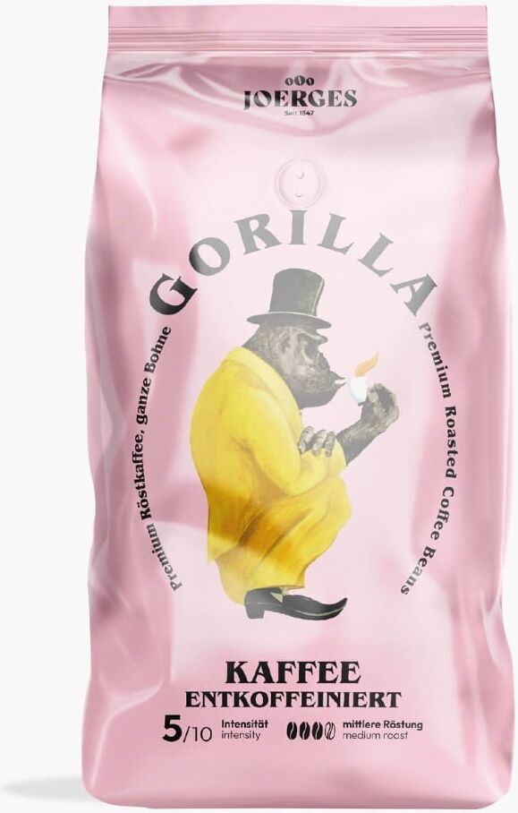 Gorilla Kaffee Entkoffeiniert 1kg