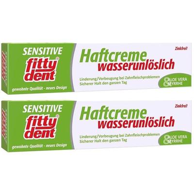 Fittydent sensitive Haftcreme 2x 2x40 g Creme