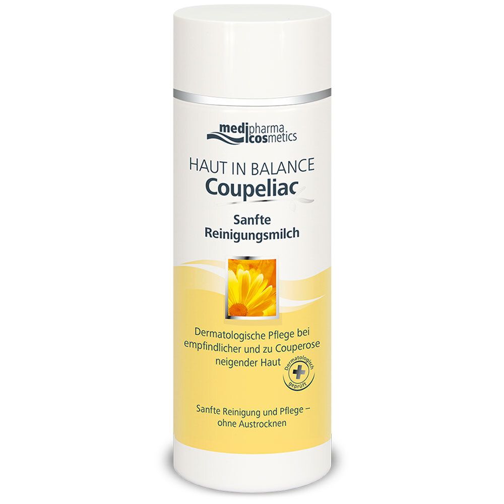 Haut IN Balance Coupeliac sanfte Reinigungsmilch 200 ml Milch