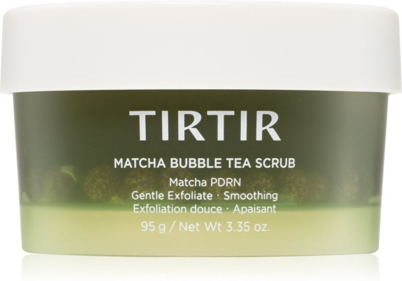 TIRTIR Matcha Bubble Tea Scrub gentle facial scrub with soothing effect 95 g