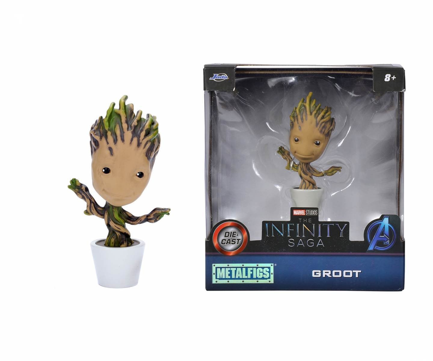 Jada Toys Marvel Groot Speelgoed voor 8 jaar en ouder, Meerkleurig, Metaal