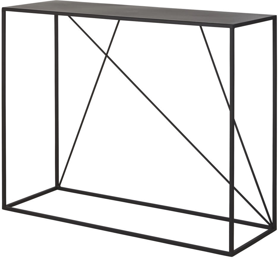 Maisons du Monde Consola de hierro negro