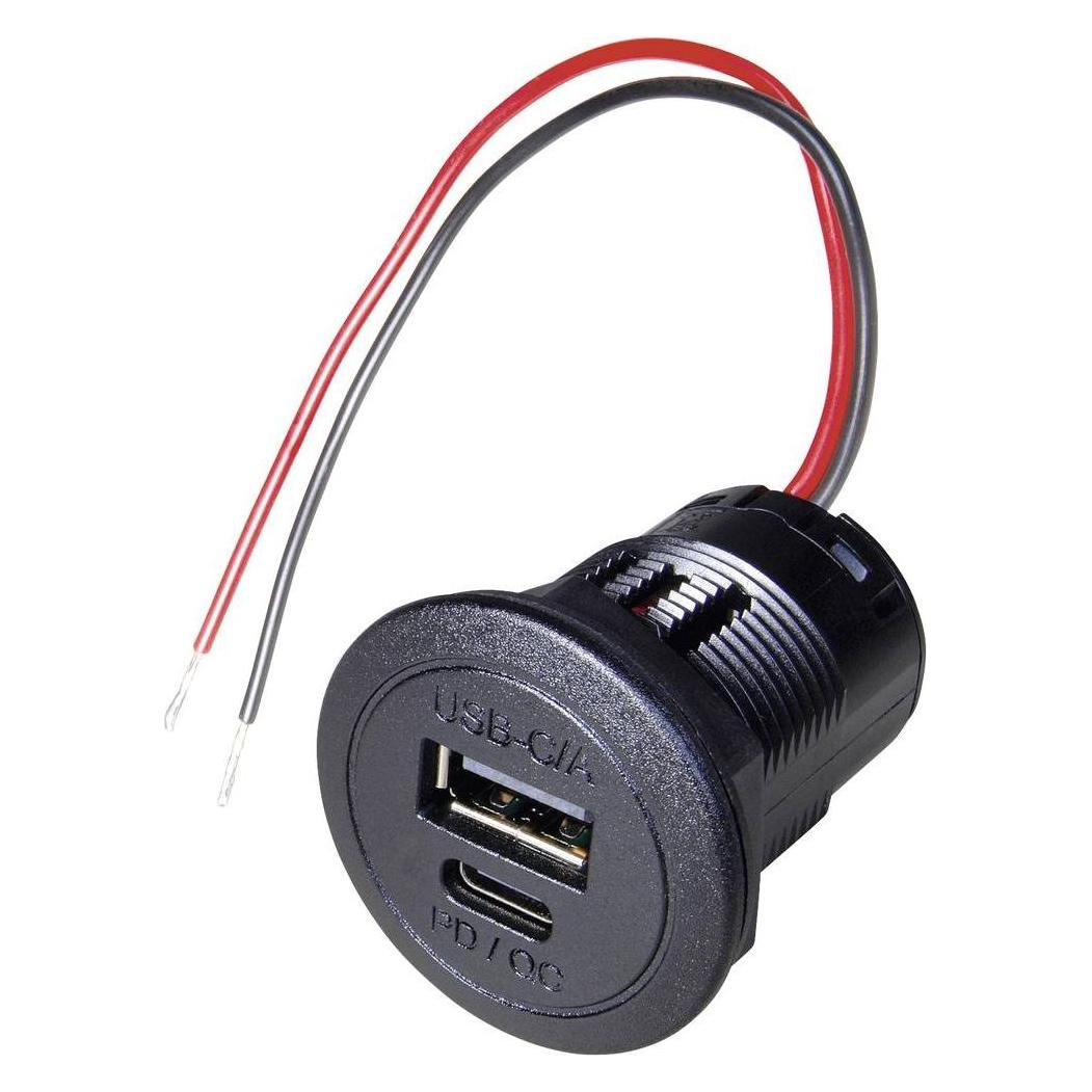 ProCar Power USB-C/A Doppelsteckdose (67353551)