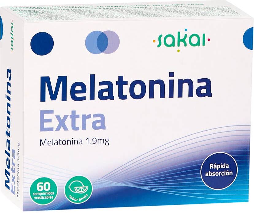 Sakai Melatonina Extra 60 comp Masticables