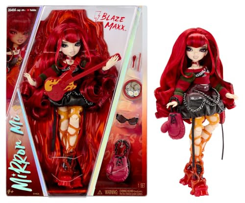 MGA Entertainment Mirror Mi Blaze Maxx modepop Electric in meerdere kleuren met rood accent