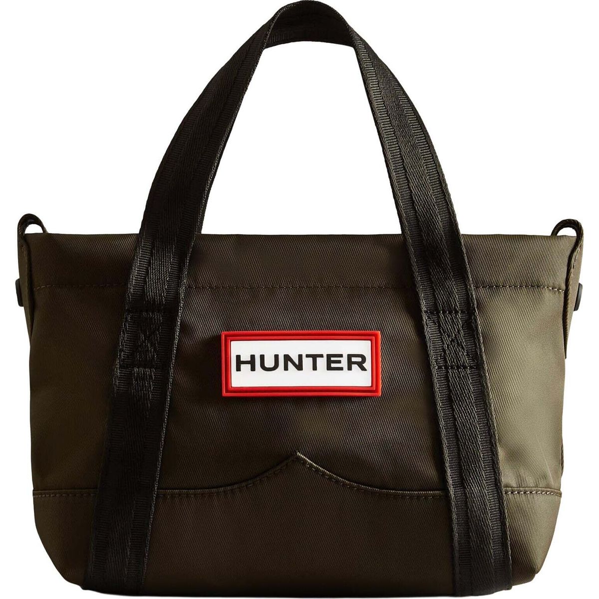 Hunter Nylon Mini Topclip Tote dark olive (DOV) UBS1203KBM-DOV