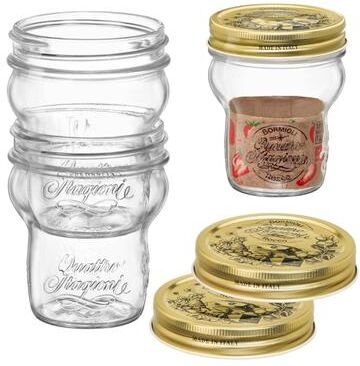 Bormioli Rocco Quattro Stagioni Stacking Jar Set