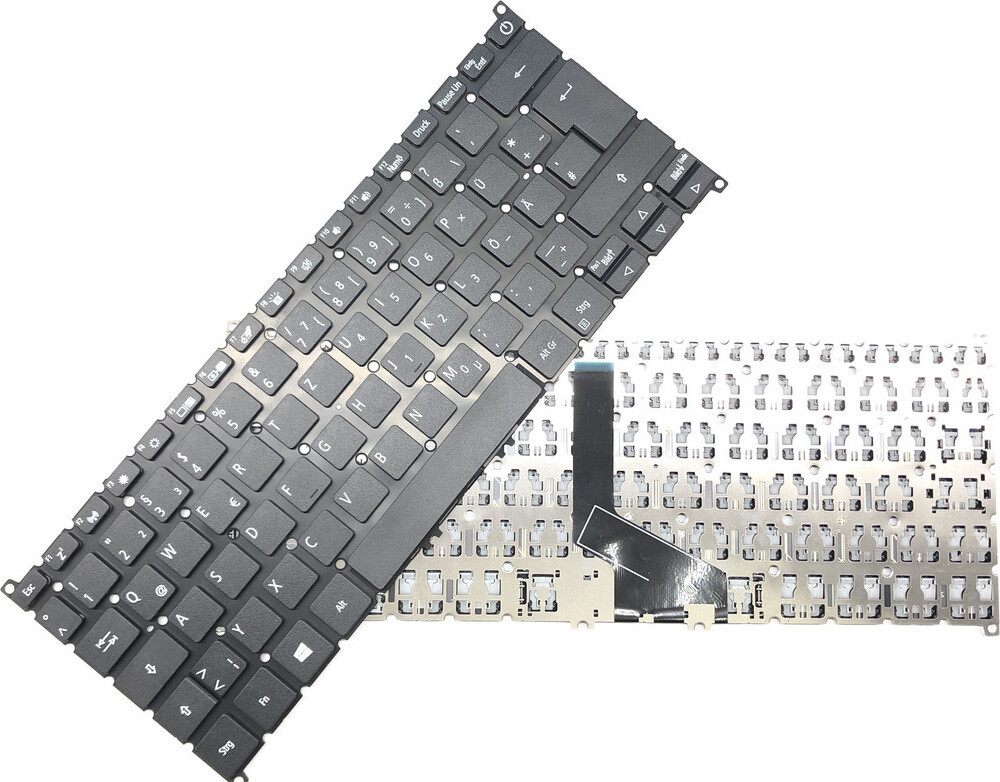T-ProTek Zwarte toetsenbordset compatibel met Acer Swift 3 SF313-52G