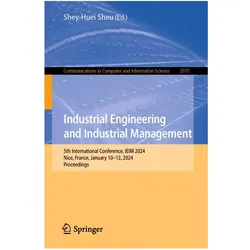 Industrial Engineering and Industrial Management, Fachbücher von Shey-Huei Sheu