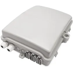 Digitus FTTH Distributionsbox für Außen - 24 LC/Duplex oder 24 SC/Simplex Kupplungen