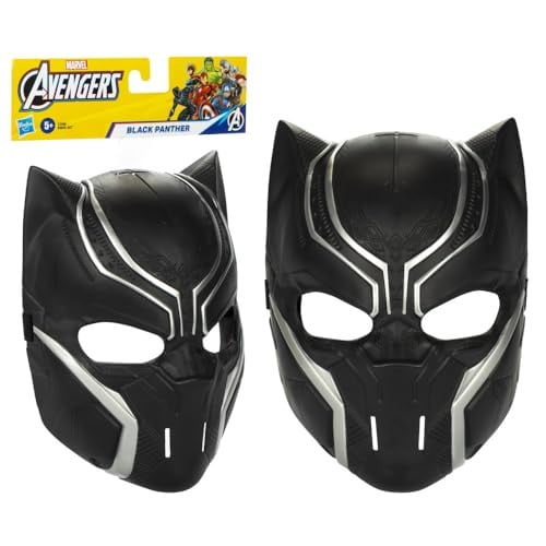 Marvel Black Panther Basic Mask - Zwart