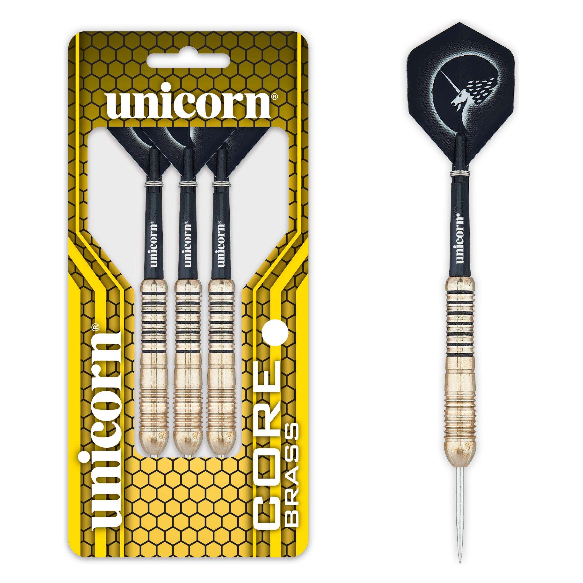 Unicorn Core Brass Steel Darts 1 Satz (20 g) (07916)