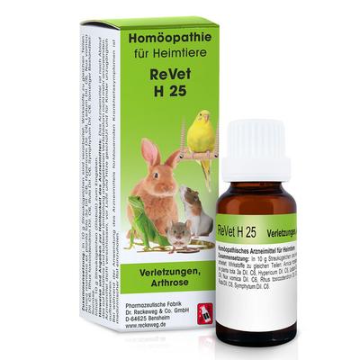 Revet H 25 Globuli f.Heimtiere 10 g