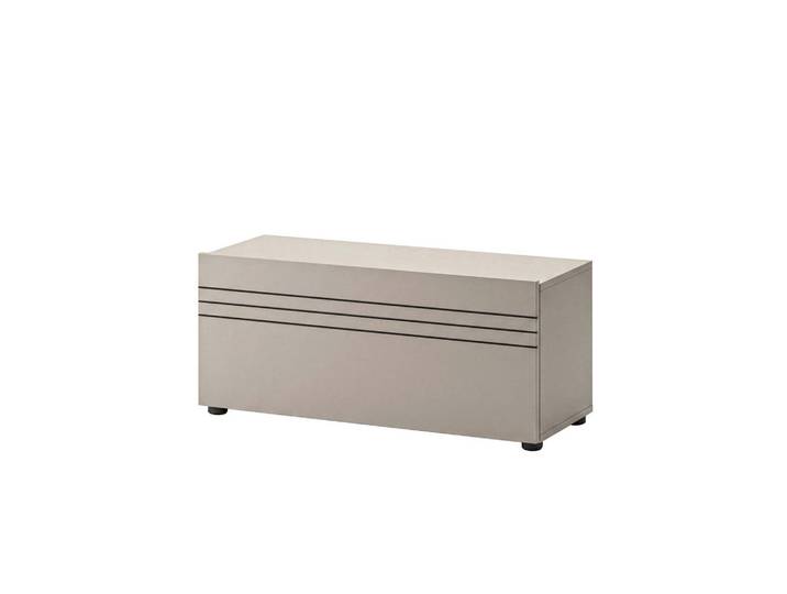 Mid.you Lowboard, Kaschmir, Kunststoff, 90x36x34 cm, stehend, hängend, Wohnzimmer, Wohnwände, Lowboards, Lowboards stehend