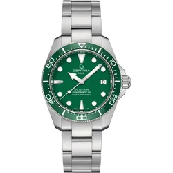 Certina DS Action Diver 38mm C048.807.11.091.00 - grün,silber - 38mm