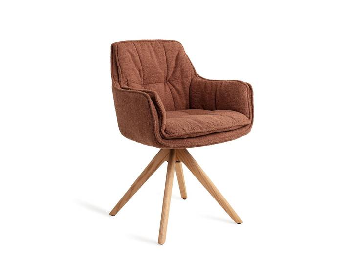 Jesper Home Eetkamerstoel Akune Draaibaar, Revolve Oak Natural - Acajou