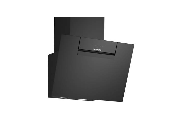 SIEMENS Kopffreihaube LC67KFN60 , Energieeffizienz: A+, silber (schwarz), B:59cm H:32cm T:43,3cm, Dunstabzugshauben, Geruchs- & geräuscharme Küche dank iQdrive-Motor, Kopffreihaube