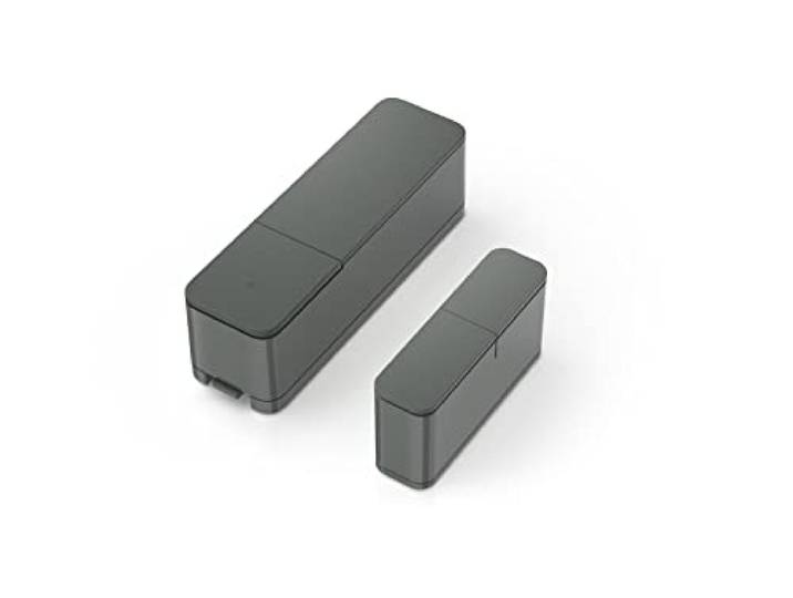 Bosch Smart Home - Contact de porte/fenêtre II plus\, protection anti-effraction avec intelligent pour détecter des chocs\, compatible avec Amazon Alexa et l’Assistant Google\, blanc\, anthracite