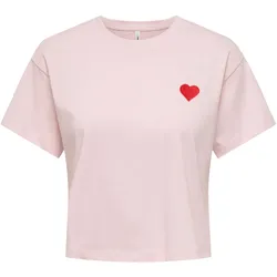 ONLBRIANNA LIFE O-NECK TOP BOX Damen T-Shirt
