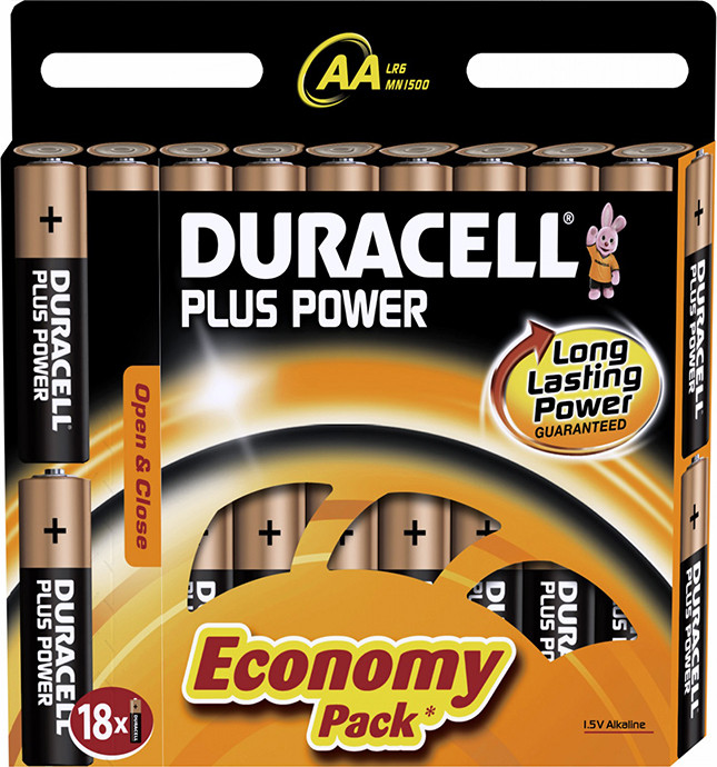 Duracell AA LR6 Batterijen 18 stuks