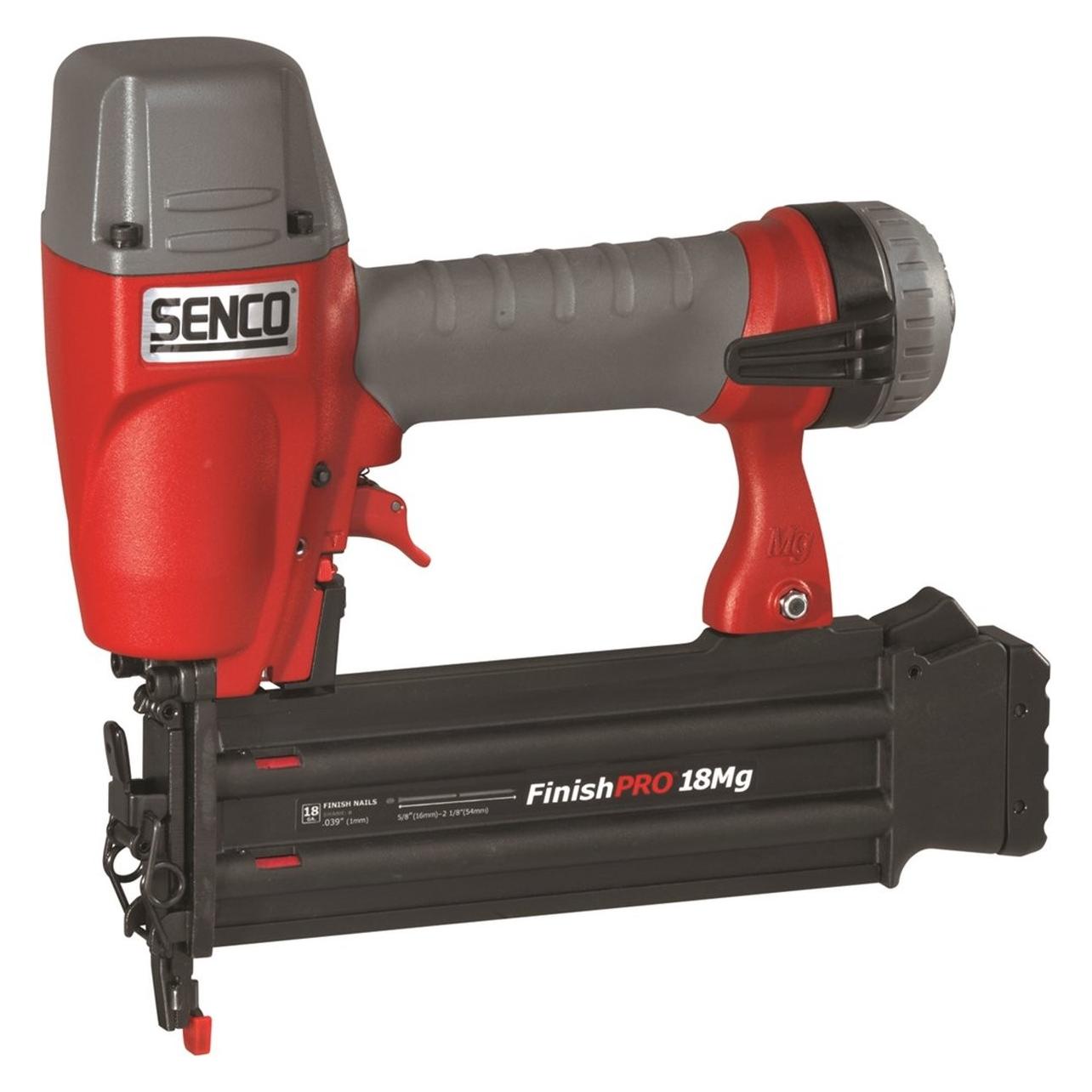 Senco FinishPro 18Mg Pneumatische brad tacker in koffer - 16-50mm - 4,8-8,3 bar (1U2025N) (Nagelpistole, Tacker) (1U2025N)