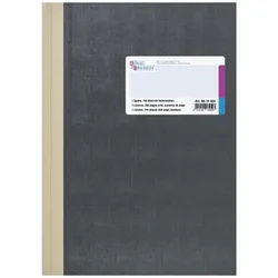 König & Ebhardt, Formular, Geschäftsbuch A4 192 Blatt 1 Spalte Deckenband grau